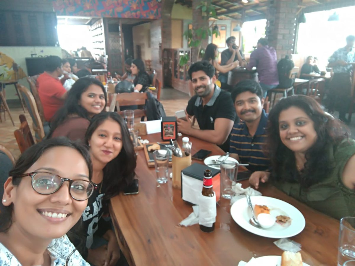 Inkrep14's tweet photo. Mesmerizing ambience, quirky cocktail combinations, a global fusion menu and great company - a Saturday well spent at Three Dots and a Dash - JP Nagar!
#InkRepublique #FoodBloggers #AwesomeClients https://t.co/q4CDP7iZOU