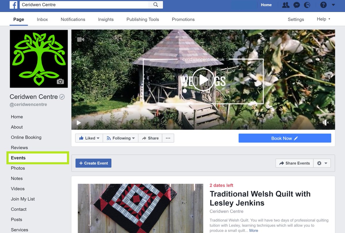 To discover all of our upcoming events and workshops, simply click on Events on our Facebook Page.
If you have any enquiries or would like to host an event/workshop with us then get in touch via email: info@ceridwencentre.co.uk

facebook.com/pg/ceridwencen…