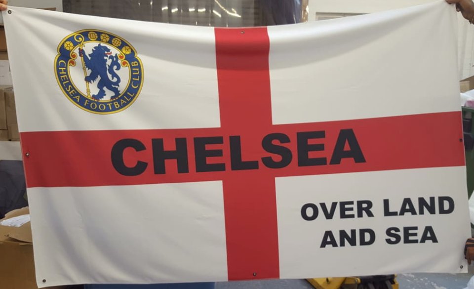 HdflagsNbanners's tweet photo. #chelseaflags #overlandandsea https://t.co/OBsuVJL5re