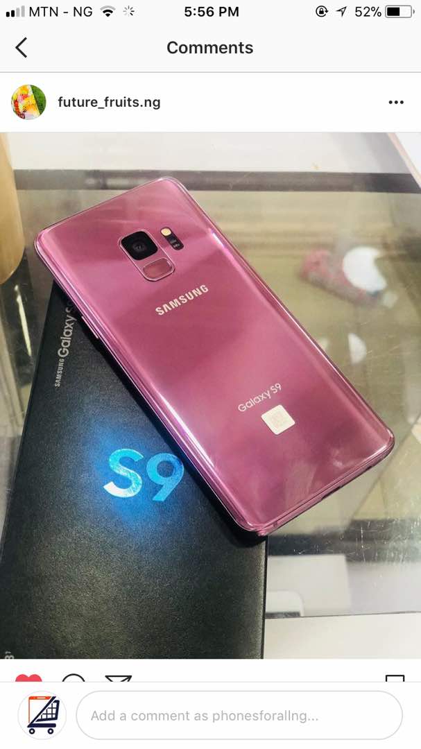 PhonesForAllNg's tweet photo. #Satisfied customer We happy when our customers are happy.

PS: We have the S9 available.  Dm/call or visit the website to shop for yours today.
#phonesforallng cares https://t.co/9VeMF1LkOl