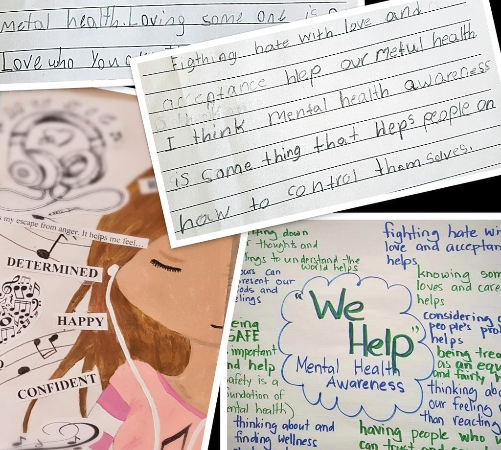 'Loving someone and being loved helps mental health. Love yourself.' 'Fighting hate with love and acceptance helps mental health.'
Opening the door to #CourageousConversations about #MentalHealth is more important now than ever before. #wisechildren  #breakthestigma #HWDSBwehelp