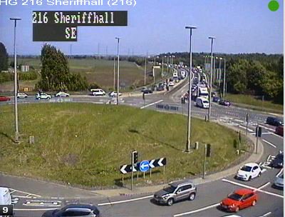trafficscotland's tweet photo. * CONGESTION *
#A720 Edinburgh City Bypass B/D @ Sheriffhall r/bout
#VerySlowTraffic
#PlanAhead π
@edintravel https://t.co/cfyS316fJk