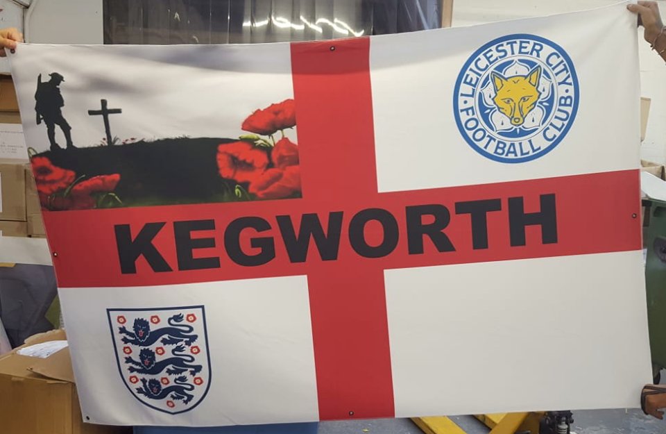 HdflagsNbanners's tweet photo. #englandflag #lcfcflags https://t.co/lvVttY7l2j