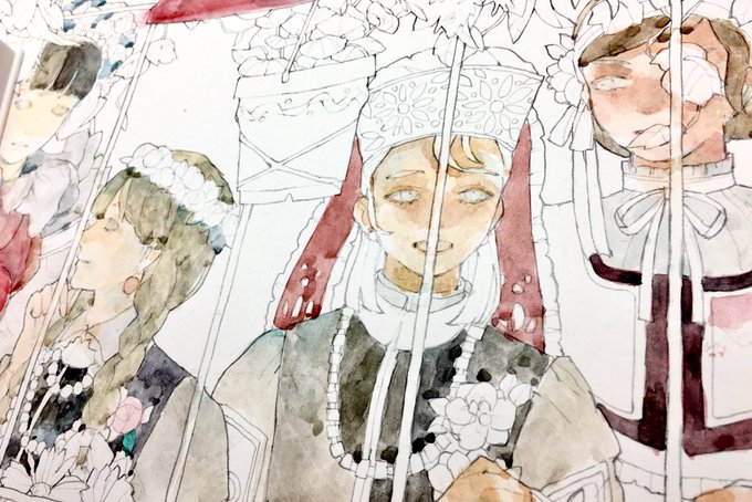 アクリル絵の具のtwitterイラスト検索結果 古い順