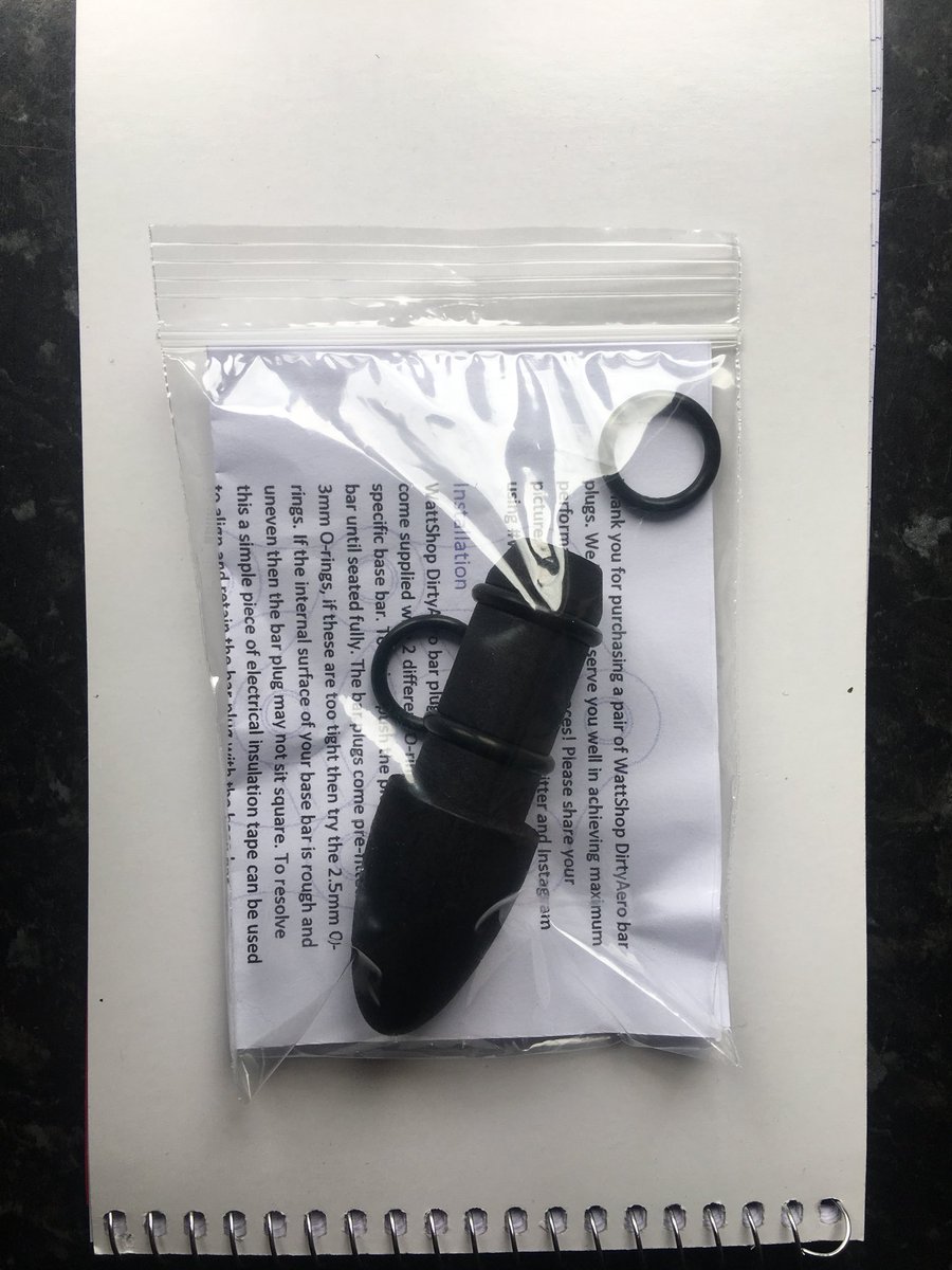 Big up to @wattshop for posting out my new aero plug for my TT bike so quickly #1x #aero #wattsaving #TT #nationals <a href="/TAAP_Racing/">TAAP Racing</a> #cervelo #surreyhillcycleworks