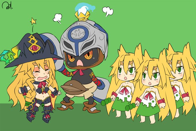 魔女と百騎兵のtwitterイラスト検索結果 古い順