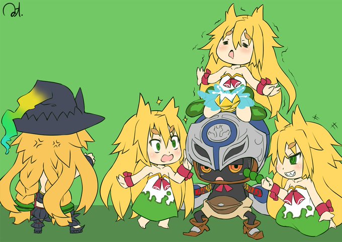 魔女と百騎兵のtwitterイラスト検索結果 古い順