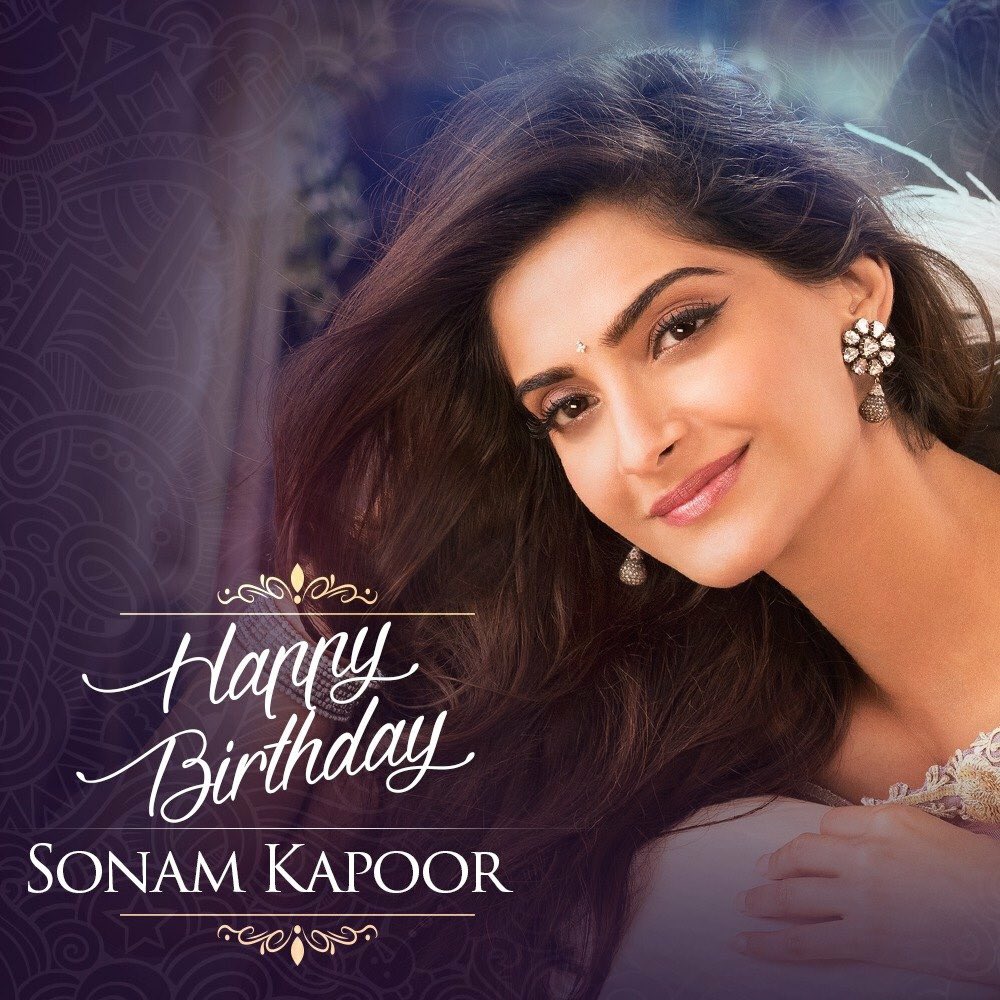 Wishing the gorgeous Sonam Kapoor A Very Happy Birthday   