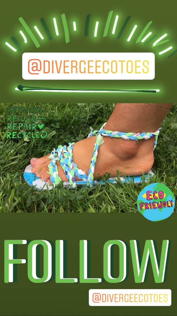 Follow us on Instagram to watch our stories next week !! Monday is going to be a busy day so keep your eyes peeled..... #EcoToes <a href="/DivergeEcoToes/">Diverge</a> !!🌎👣