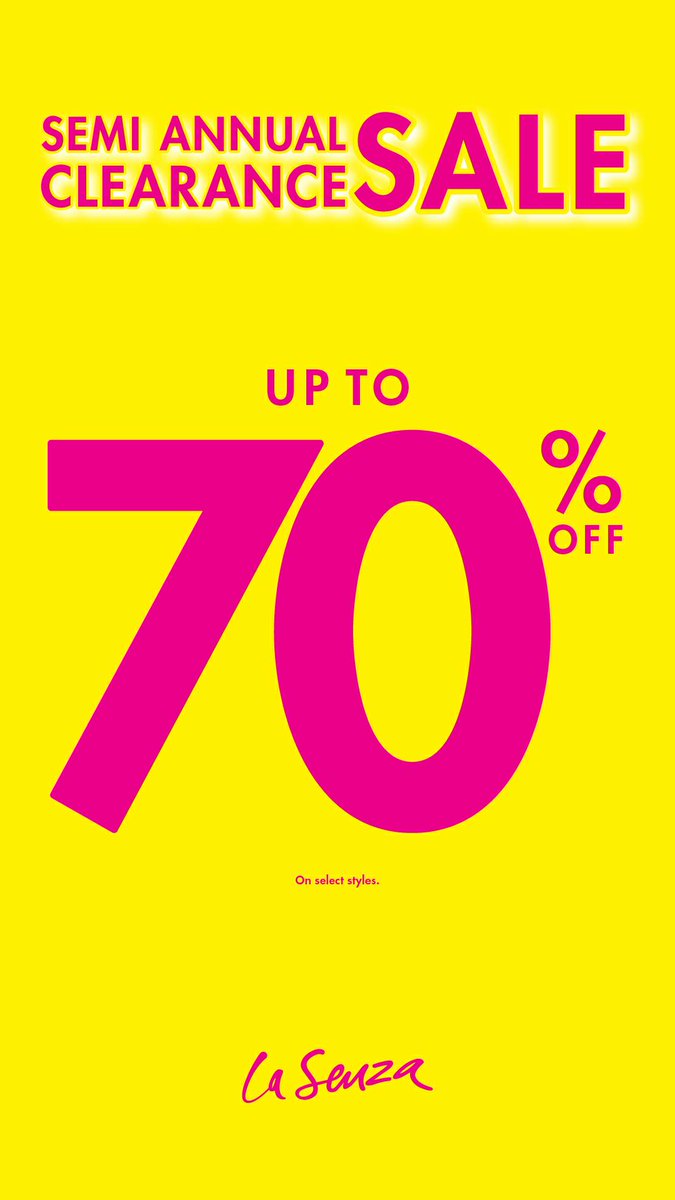 MKGLaPiazza's tweet photo. The sale has coming!!! LA SENZA SEMI ANNUAL SALE🔥🔥
.
Get your sexy collections up to 70% off in @lasenzaindonesia !
.
.
Check out our Instagram @lasenzaindonesia for more details.
.
Happy Shopping ! 👄
.
.
.
.
#lasenzaindonesia #lasenzaid #malkelapagading #mkglapiazza https://t.co/ftEjkIEkMw