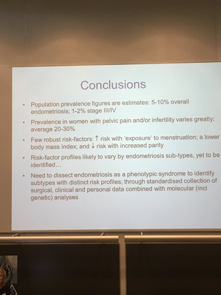 EndoIceland's tweet photo. Conclusions: Krina Zondervan. #endómetríósa #endometriosis #5nce2018 #nordicconferenceomendometriosis2018 #norrænráðatefnaumendómetríósu2018 #norrænráðstefna #nordicconference https://t.co/RRN9bReTtc