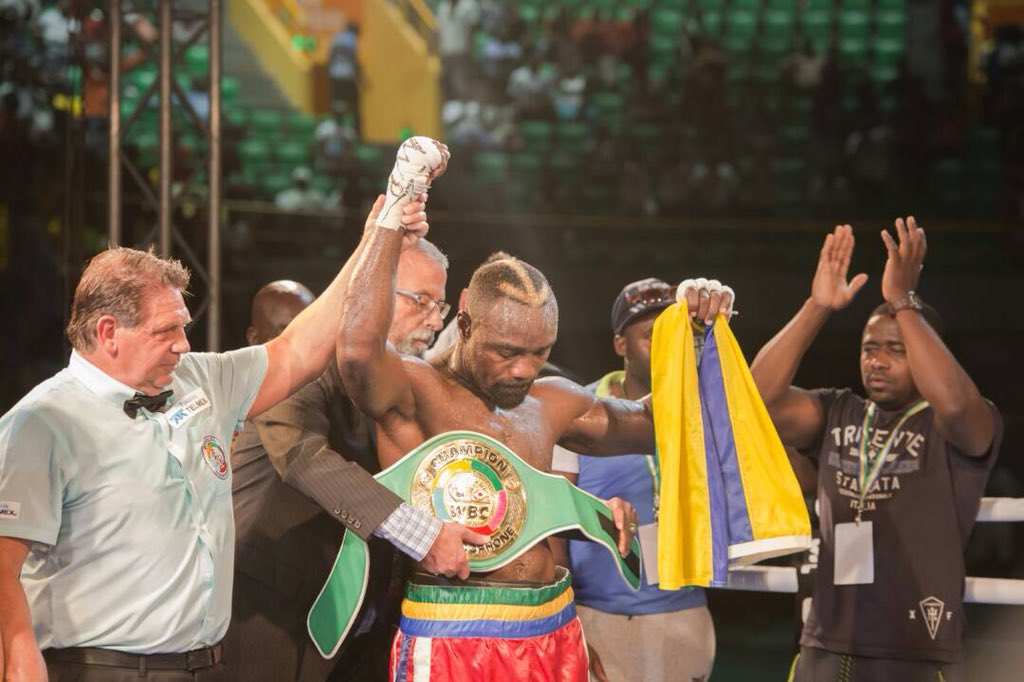 YOKA1849's tweet photo. Retweeted Gabon Vision 2025 (@GabonVision2025):
Bravo à notre champion #TaylorMabika pour cette belle victoire 👌✌️💚💛💙. #boxer #combatdeboxe #gabon #libreville @AmazingGabon #afrique #wbc #boxer #nuriseferi @yokagroupe https://t.co/9l1gN6TxZJ