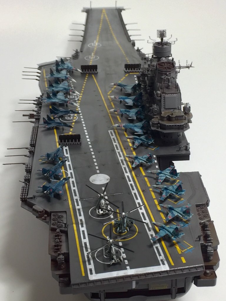 ピットロード 1/700 ロシア海軍 航空母艦 アドミラル
