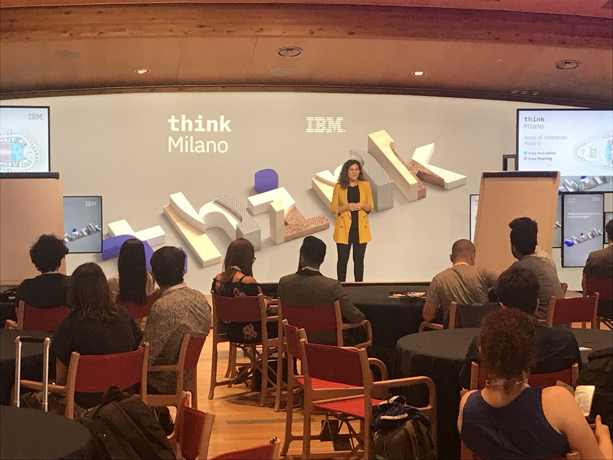 MorganaStell's tweet image. Tutti pronti? Comincia il #cognitivehack a #ThinkMilano #ibm #innovation