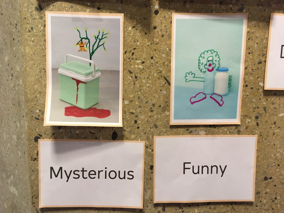 LeonelAlegr's tweet photo. Who said it wasn’t possible to be creative at 9 am? We just need the right tools :) Transforming objects in #room13 #ecsite https://t.co/A7oYwn8Bft
