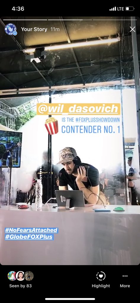 enjoyGLOBE's tweet photo. Who do you think will be crowned as the ultimate binge-watcher? 🍿 Watch the contenders in our IG Stories for live updates as they take on the #FOXPlusShowdown challenge with #NoFearsAttached! 🙌 https://t.co/RGXbweZ08J