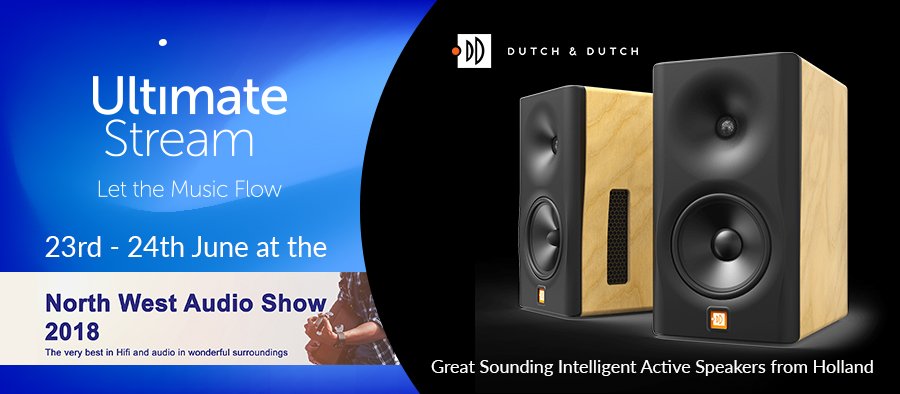 ultstream's tweet image. Audition Dutch&amp;amp;Dutch Active Speakers at #northwestaudioshow2018
in the Faraday Room @ultstream ultimate-stream.co.uk/8-hero-brands/…
@Hifi_Pig @CityLifeManc 
#audiophile #music #digitalmusic #audio