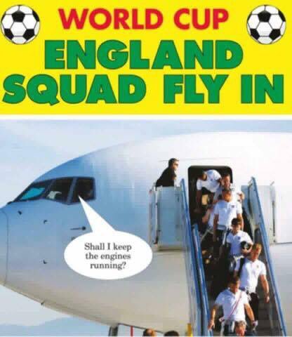 TheQuizco's tweet photo. #WorldCup2018 @England let’s hope not!!! #believe https://t.co/NrpishN41j
