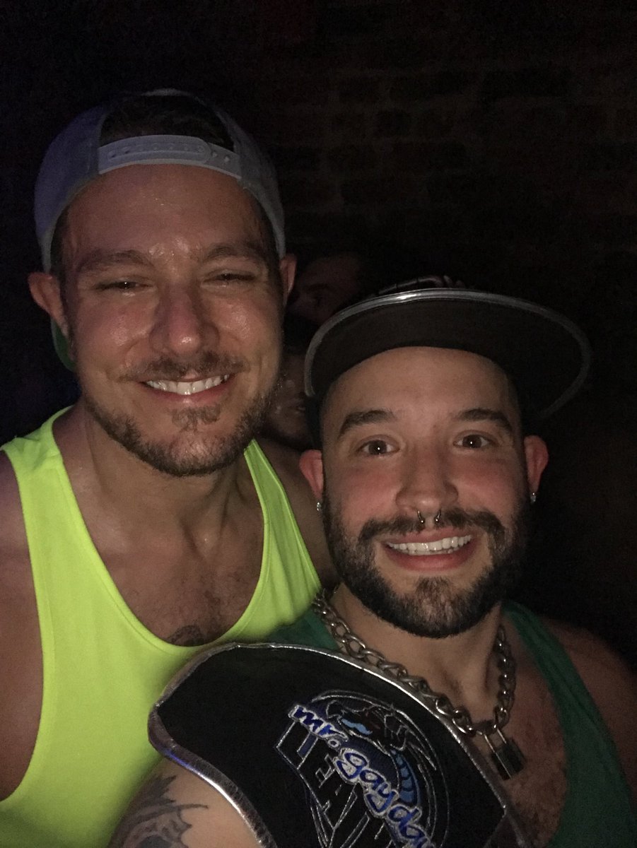 GayDaySLeather's tweet photo. #MrGayDaySLeather2018 hitting up New Orleans Pride 2018 https://t.co/zu2vtiy1CU