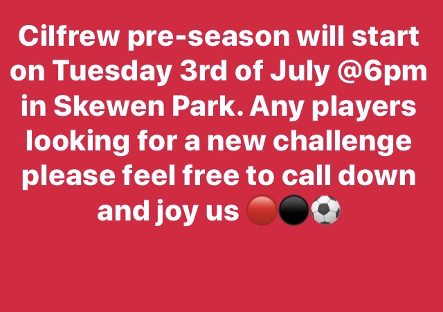 Cilfrew Rovers FC tweet media