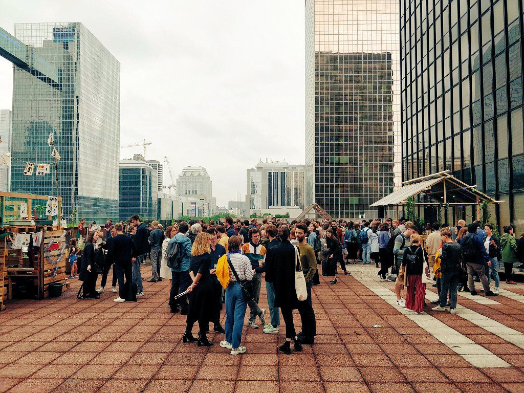 lab_north's tweet photo. Last week was the opening of the You Are Here exhibition on the Lab North terrace 🌱 We had a lot of fun and already look forward to have you again guys! Stay tuned for the next event! #garden #rooftop #terrace #wtc #labnorth #northdistrict @lab_north https://t.co/aeR0hBArgh