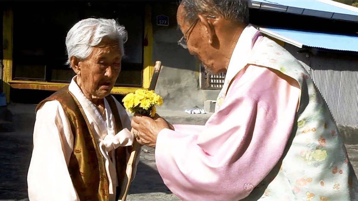 My Love, Don't Cross That River (2013)- not a movie but a documentary- a filmmaker follows an elderly couple that's been married for 76 years- a masterpiece tbh- tears everywhere man- really cute but tEARS- this is the type of relationship i want- i warned you