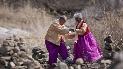 My Love, Don't Cross That River (2013)- not a movie but a documentary- a filmmaker follows an elderly couple that's been married for 76 years- a masterpiece tbh- tears everywhere man- really cute but tEARS- this is the type of relationship i want- i warned you