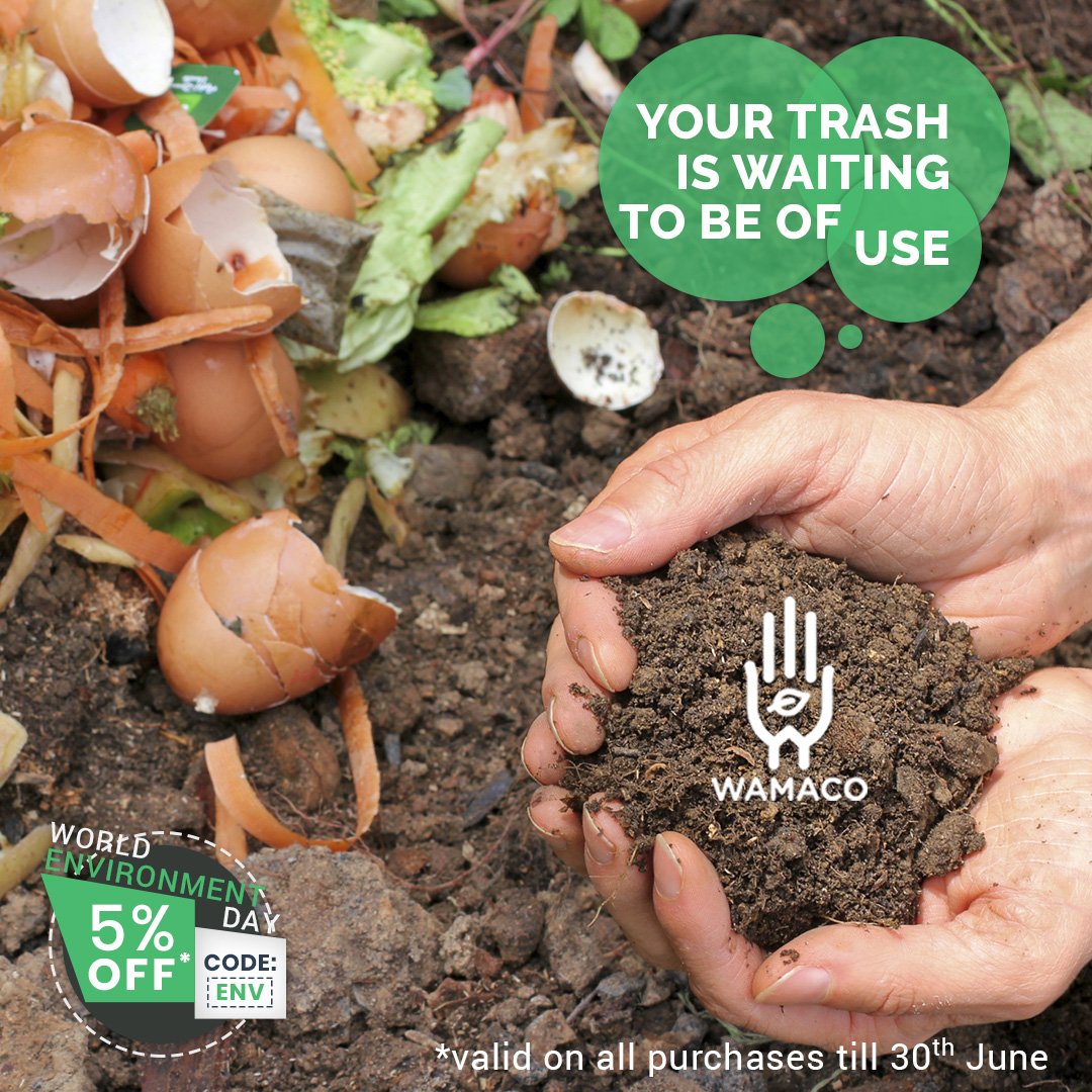 Wamaco_India's tweet photo. Wamaco makes sure that you make use of something that would be last in a list of useful things, trash. Reuse, Reduce and Recycling at its very best.

#Environment #nature #natural #May #RainForest #EveryMinute #Benefits #Wamaco #Security #Transaction #Trees #Plants #Compost https://t.co/vZM6VIO6hN