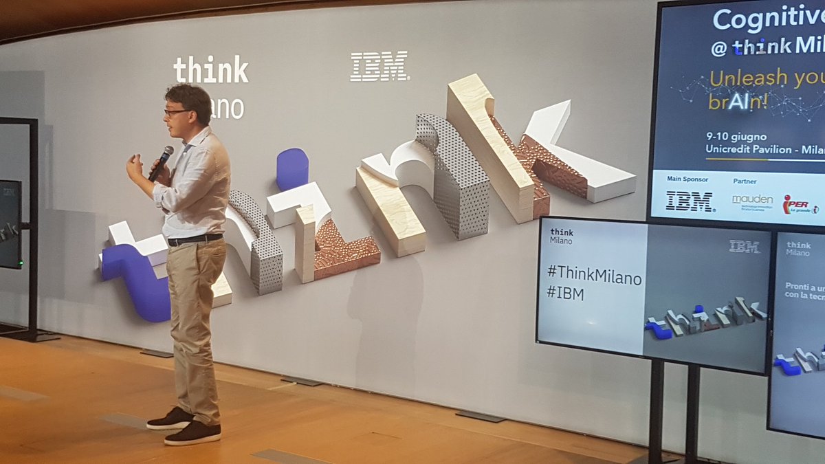 IBMItalia's tweet image. A #ThinkMilano per il #Cognitivehack @alex_lavolpe : Tecnologia e #cloud a servizio non solo delle aziende, ma dell&apos;intera società #IBM #thinkMilano #CallforCode