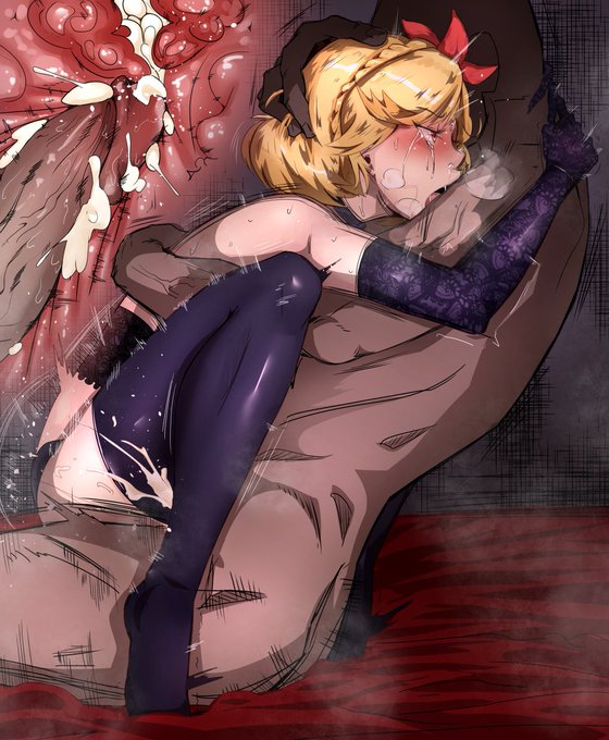 [R-18] プリンス・オブ・ウェールズちゃん!!!!!!! #アズールレーン #プリンス・オブ・ウェールズ(アズールレーン) #中出し #溢れ精液 #断面図  