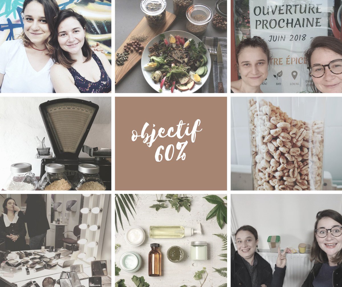 Wahou Merci pour vos partages, soutiens et contributions ! Nous sommes à 50% et on met le cap vers les 60% --> urlz.fr/7cGU 
Participer à l'aventure et ouvrons de la 1ère épicerie vrac et bio qui livre partout en France, en Europe et sur la lune #zerodechet #vrac