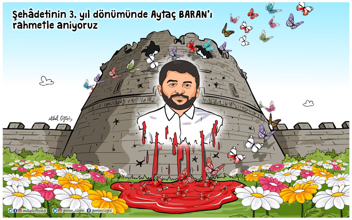 Şehâdetinin sene-i devriyesinde Şehid Aytaç Baran'ı rahmet,minnet ve özlemle anıyoruz...