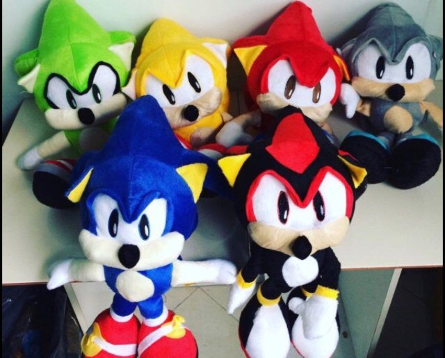 fake sonic plush