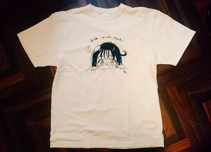 明日開催のピクシブマーケット、ア11a「白血球赤血球」で参加します。Tシャツを作りました?ナチュラルカラーでゆったりXLサイズですちゃんとさんと隣接です。本は既刊しかないけど遊びに来てください#pixivMARKET  