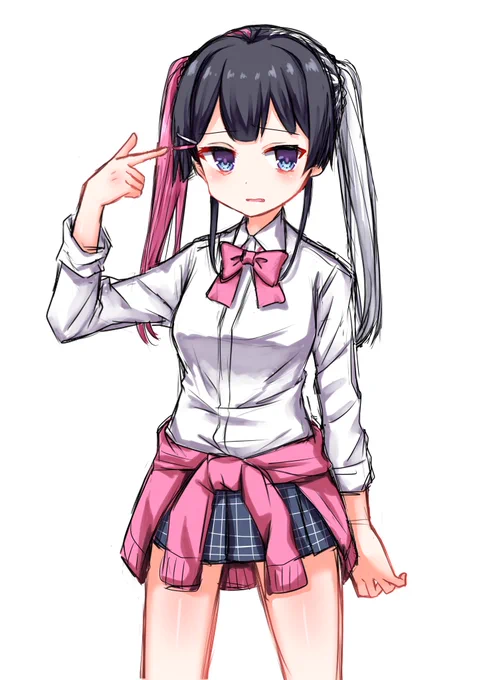 ヘラピンちゃん擬人化してみたかった…
#みとあーと 