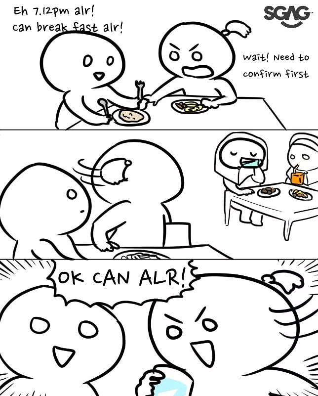 Me breaking fast at public places #halalmemes #jalansanaiblis