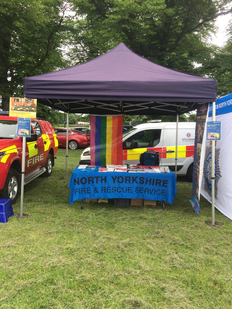 #YorkPride NYFRS supporting the event