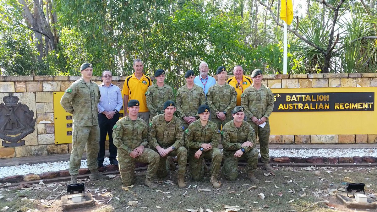 The Tiger Battalion remembers PTE John Sweetnam, killed in action in Vietnam 52 years ago today. PTE Sweetnam was from 8 Pl, C Coy. Current 8 Pl soldiers hosted a simple but moving service with visiting members from the 5 RAR Association. #DutyFirst