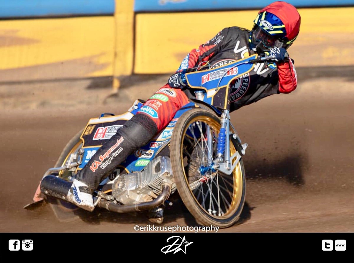 <a href="/victorpalovaara/">Victor Palovaara #21</a> stylin for <a href="/Indianernakumla/">Indianerna Speedway</a> 🤘🏻
#dstar #speedway #bikes #zuzel #racing #motorcycle #sweden