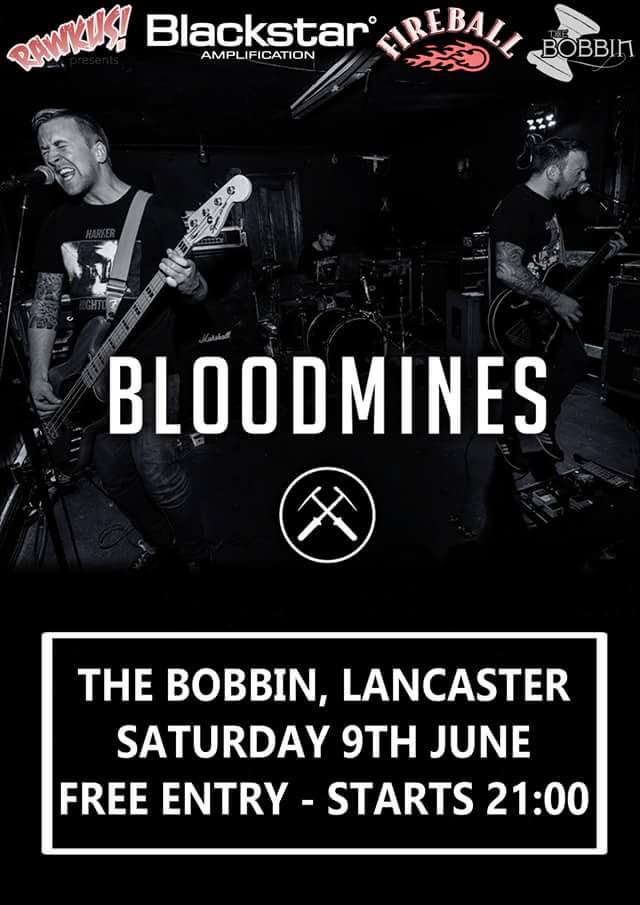 We’re in Lancaster tonight at The Bobbin. Free entry!