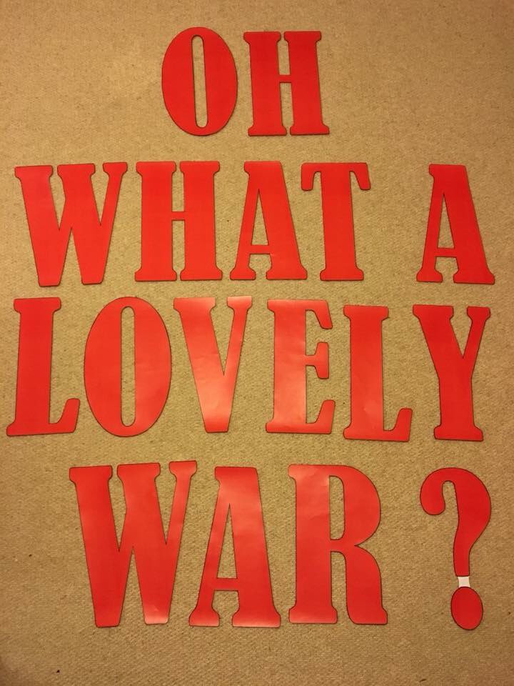 Countdown til #OhWhatALovelyWar: 11 days to go...

Our wonderful creatives are at our scenery store today having fun with paints and lettering. They’d love it if you all booked tickets so you can all appreciate their efforts!

20-23 June 2018 #NSTCampus

nstheatres.co.uk/whats-on/oh-wh…