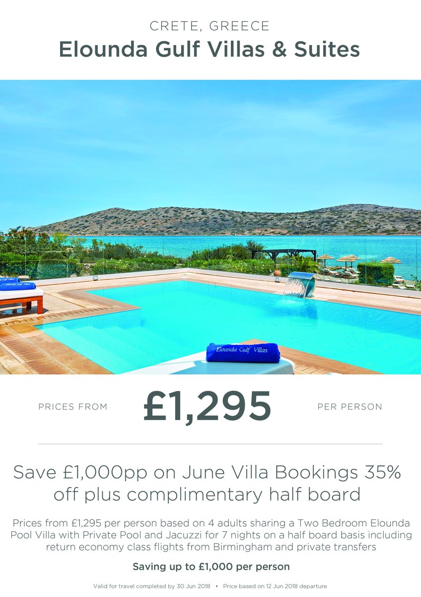 TravelTranscend's tweet image. Great savings to be made in June!
#TranscendTime #SummerHols