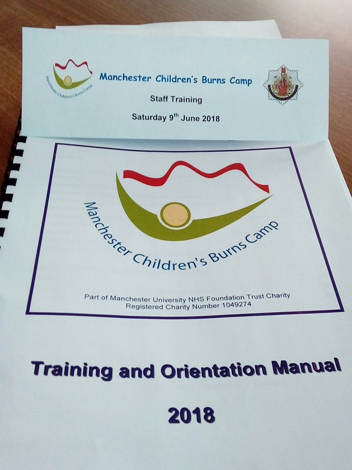 MCRBURNSCAMP's tweet photo. So it begins!! #burnscamp #lowmill #gyhllhead #trainingday #excited @GmfrsBurnsCamp @RMCH_Burns_Unit @CBFManchester https://t.co/FfKPPxWTU6