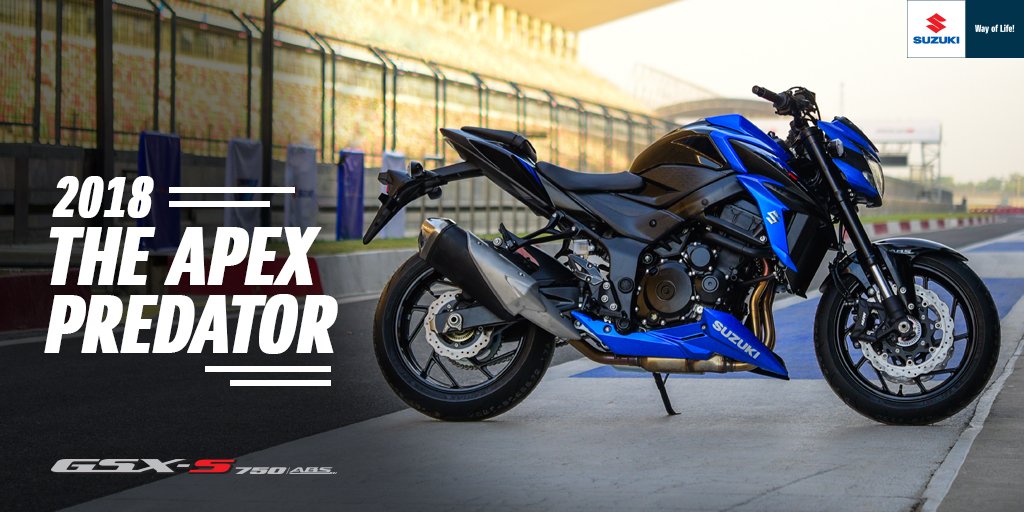 suzuki2wheelers's tweet photo. @Zigwheels has shared their review on the GSX-S750. Check out what they have to say: https://t.co/wwkqzqI95e
#SuzukiIndia #GSXS750 #BigBike #ApexPredator #CornerCutter #BeastOnWheels #Bike #2Wheeler #BikeLife https://t.co/8mhkZT3VXo