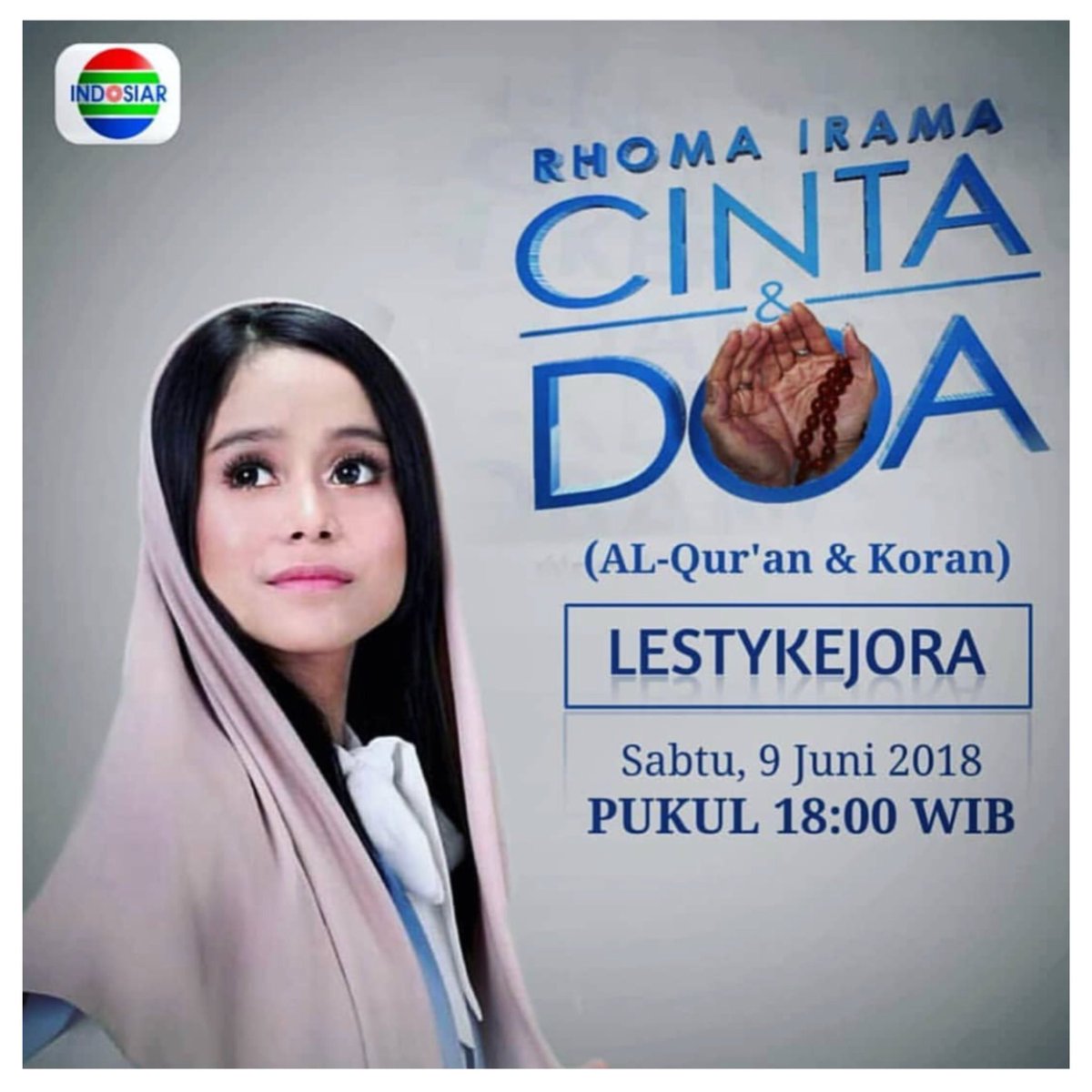 Sambil nunggu tayang ayo kita mulai up hastag nya 
#FTVLestiCintaDanDoaIVM