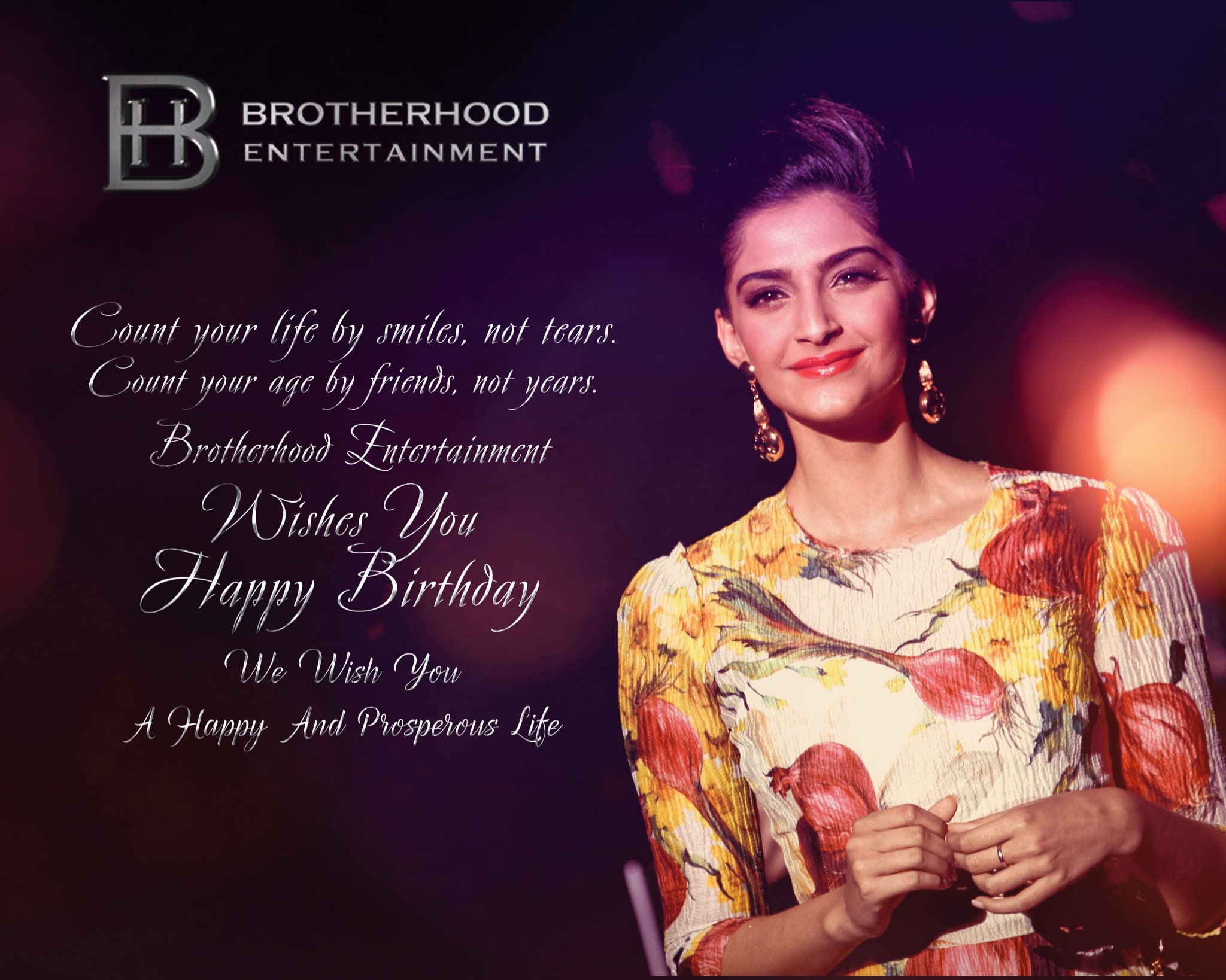 Happy Birthday Sonam Kapoor. 