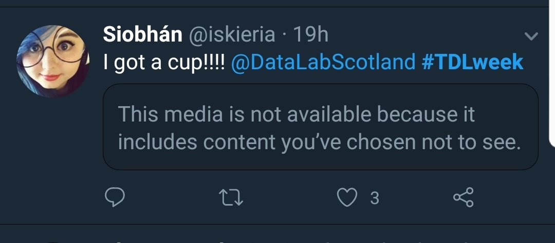 watty62's tweet photo. I love it that @DataLabScotland coffee mugs may be somehow upsetting to sensitive souls!! #tdlweek https://t.co/6YINCXRlD6