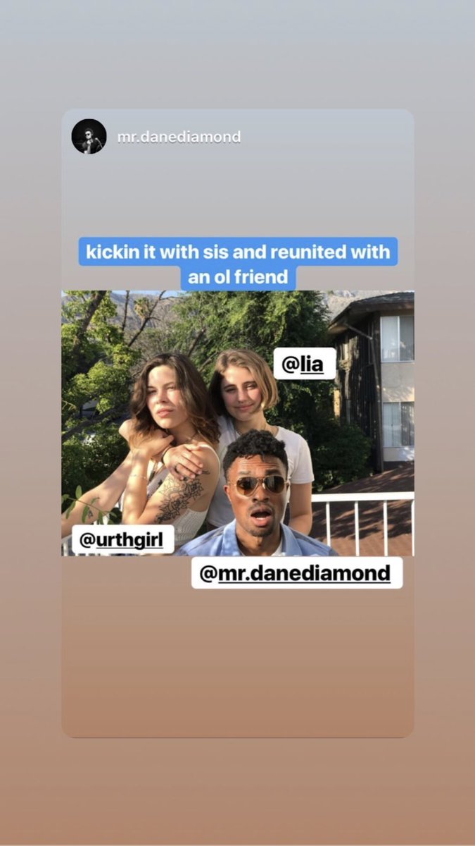 LiaJohnsonNews's tweet photo. 📷 • @LiaMarieJohnson on @/urthgirl’s Instagram story.

#1 https://t.co/PoiCdKGOEn