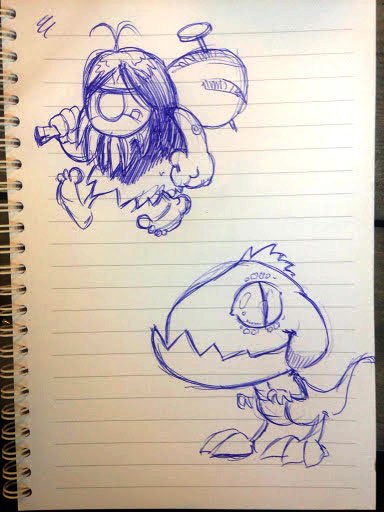 zoiloland's tweet image. Random Monkeys, Evolucionando bocetillos I #Kinggamejam