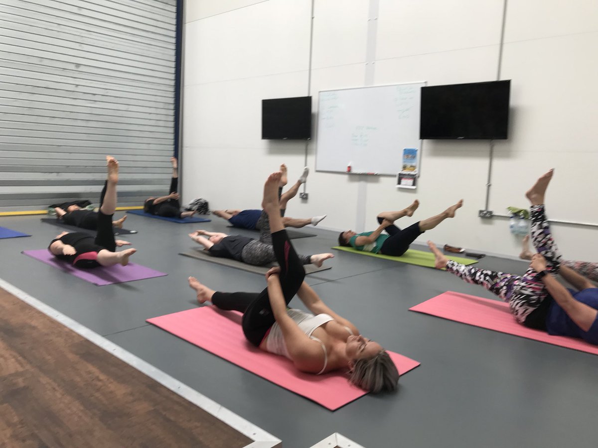 Today’s Yogalates Class